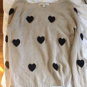 Lauren Conrad heart sweater